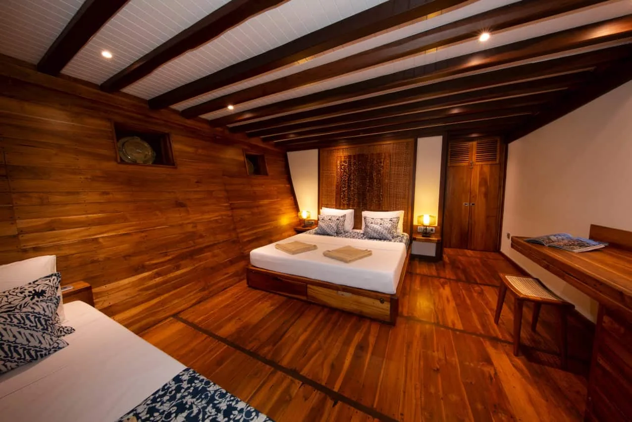 Coralia lower deck double cabin
