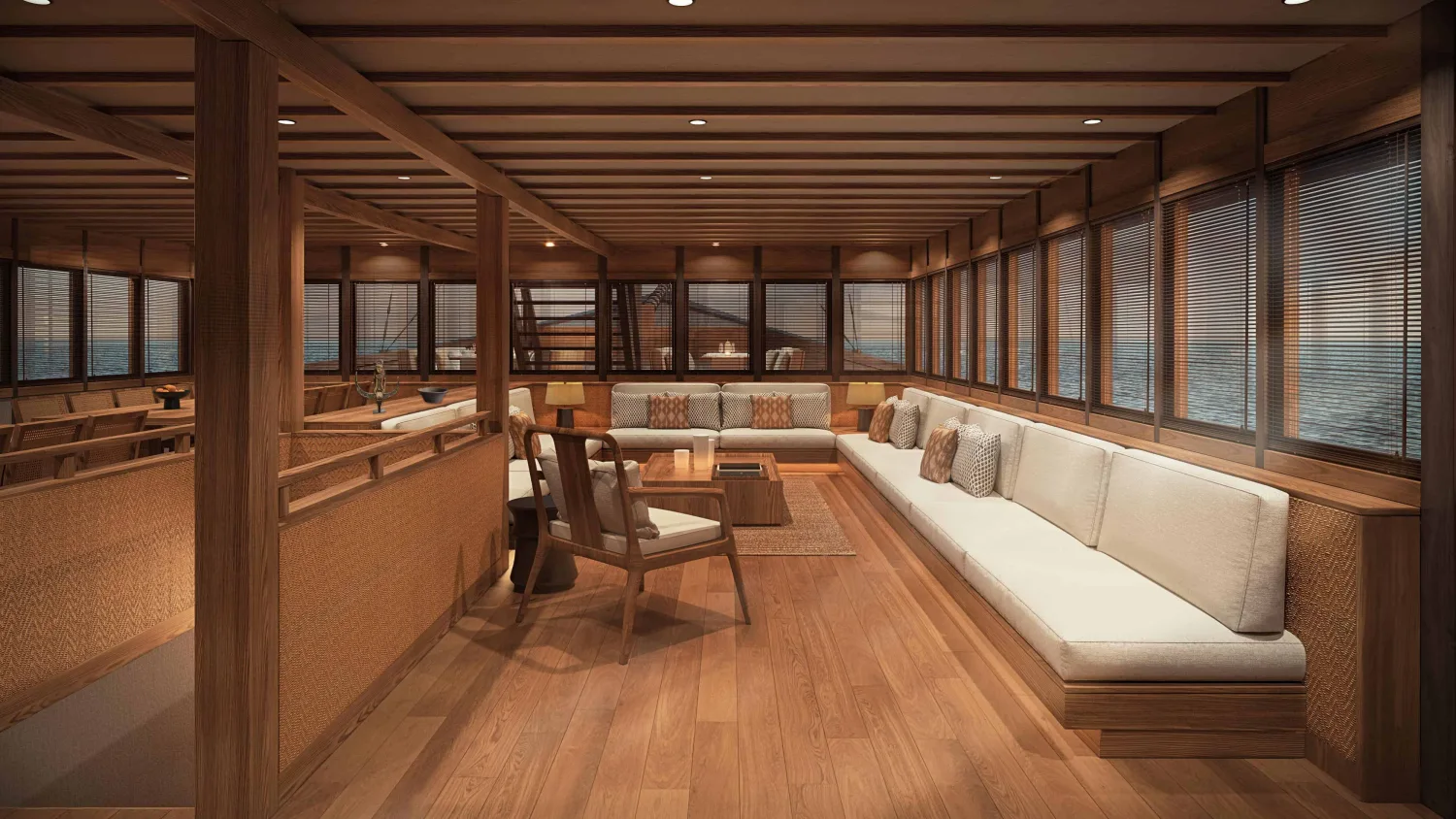 CORALIA II dining area