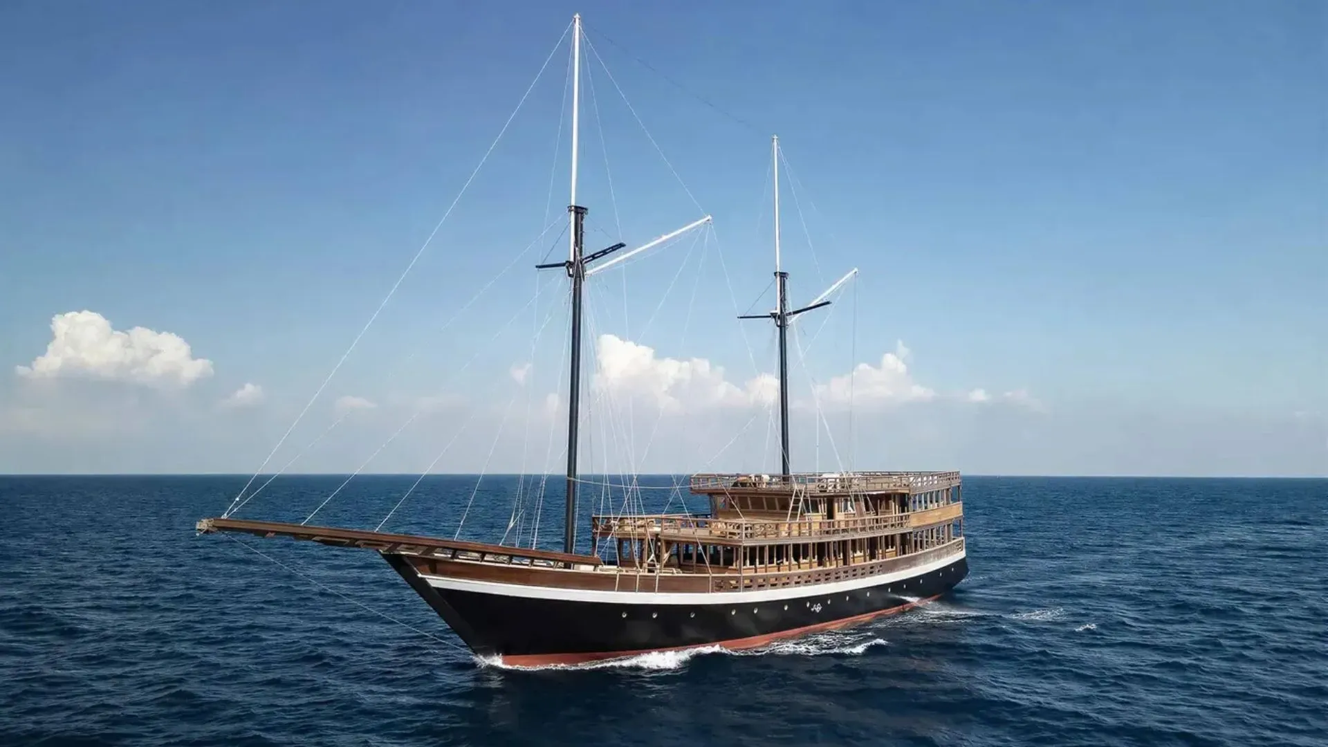 Coralia II — Traditional Phinisi available for charter in Raja Ampat