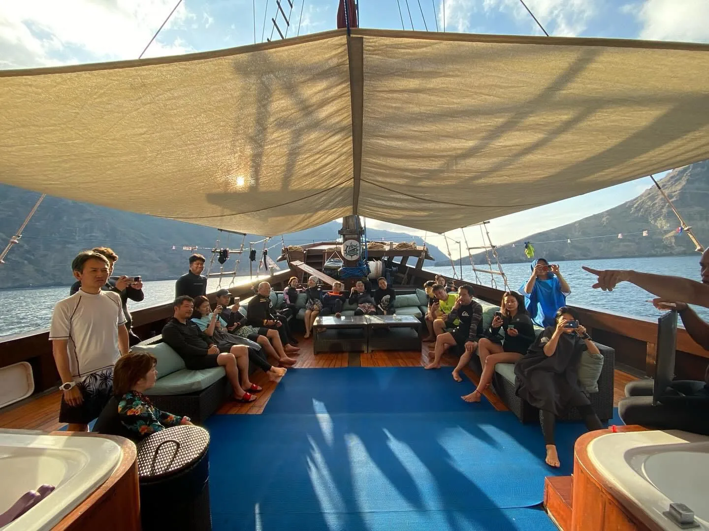 Neomi Cruise middle deck outdoor area
