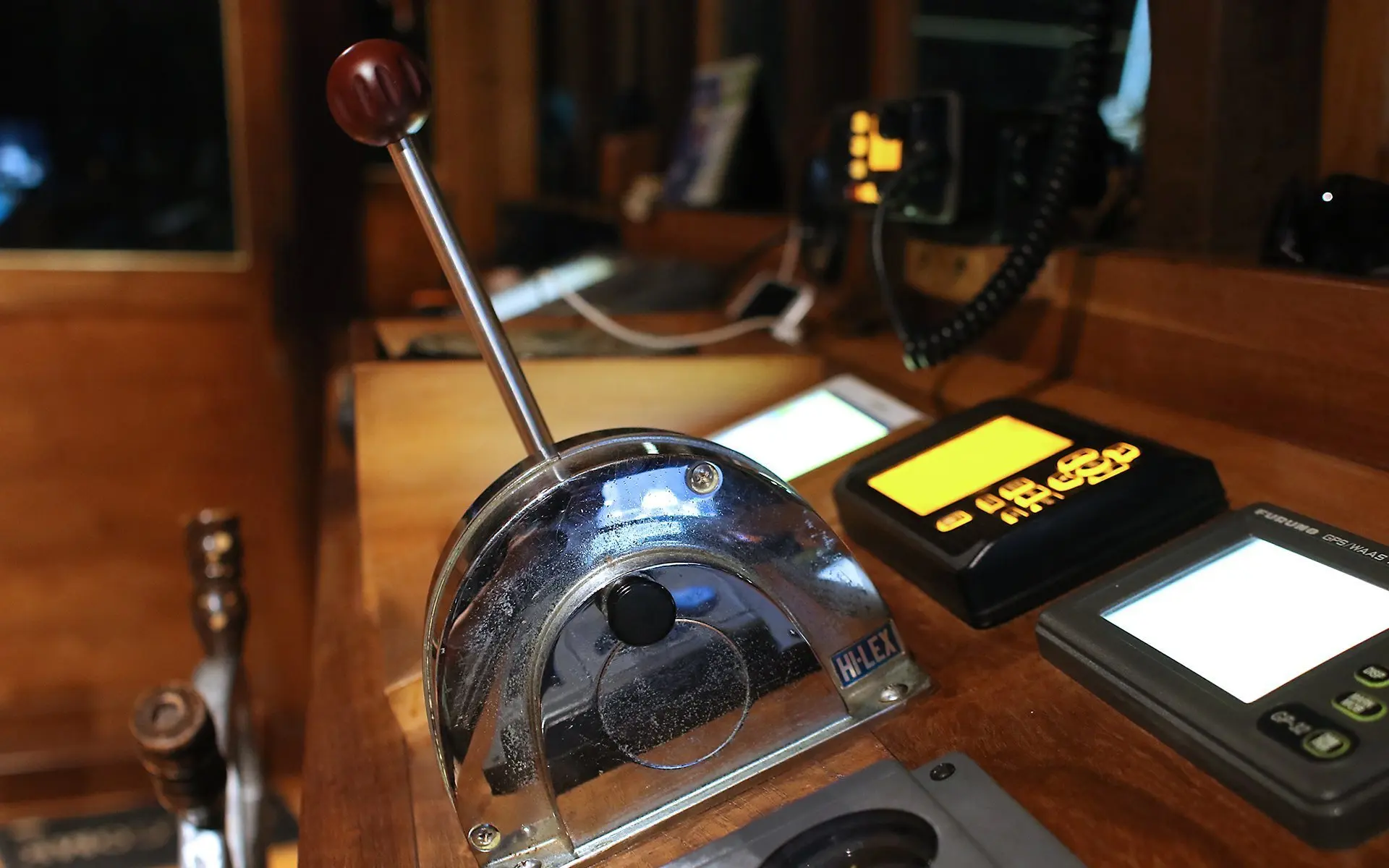 Tiare Liveaboard Helm Controls | Indonesia Juara Trip