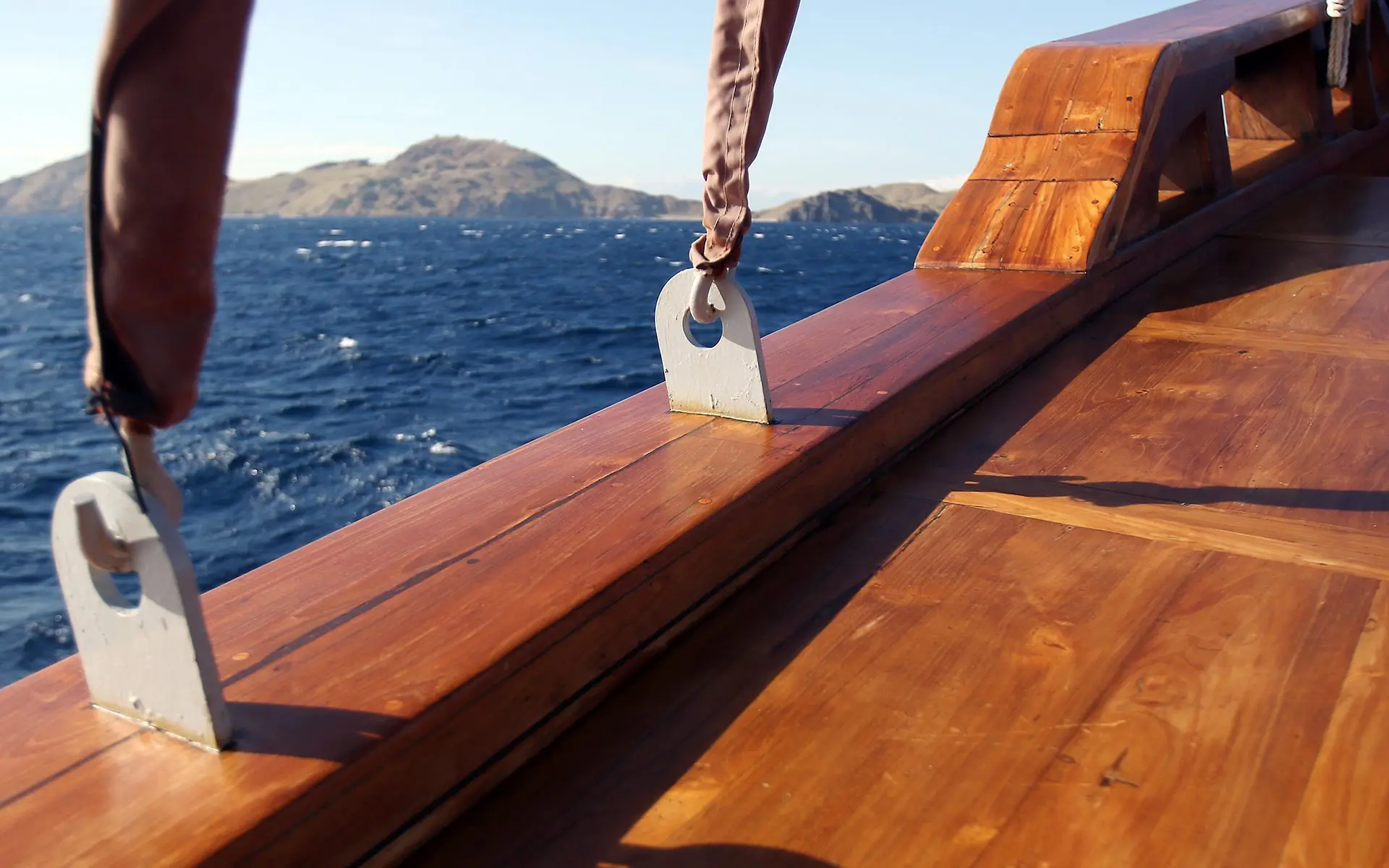 Tiare Liveaboard Deck Rail Detail | Indonesia Juara Trip