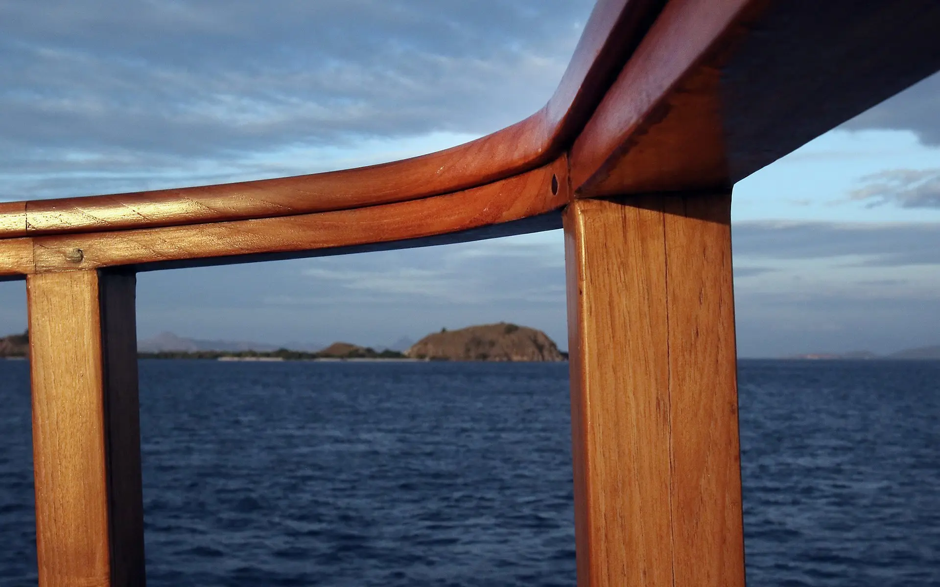 Tiare Liveaboard Railing Detail | Indonesia Juara Trip