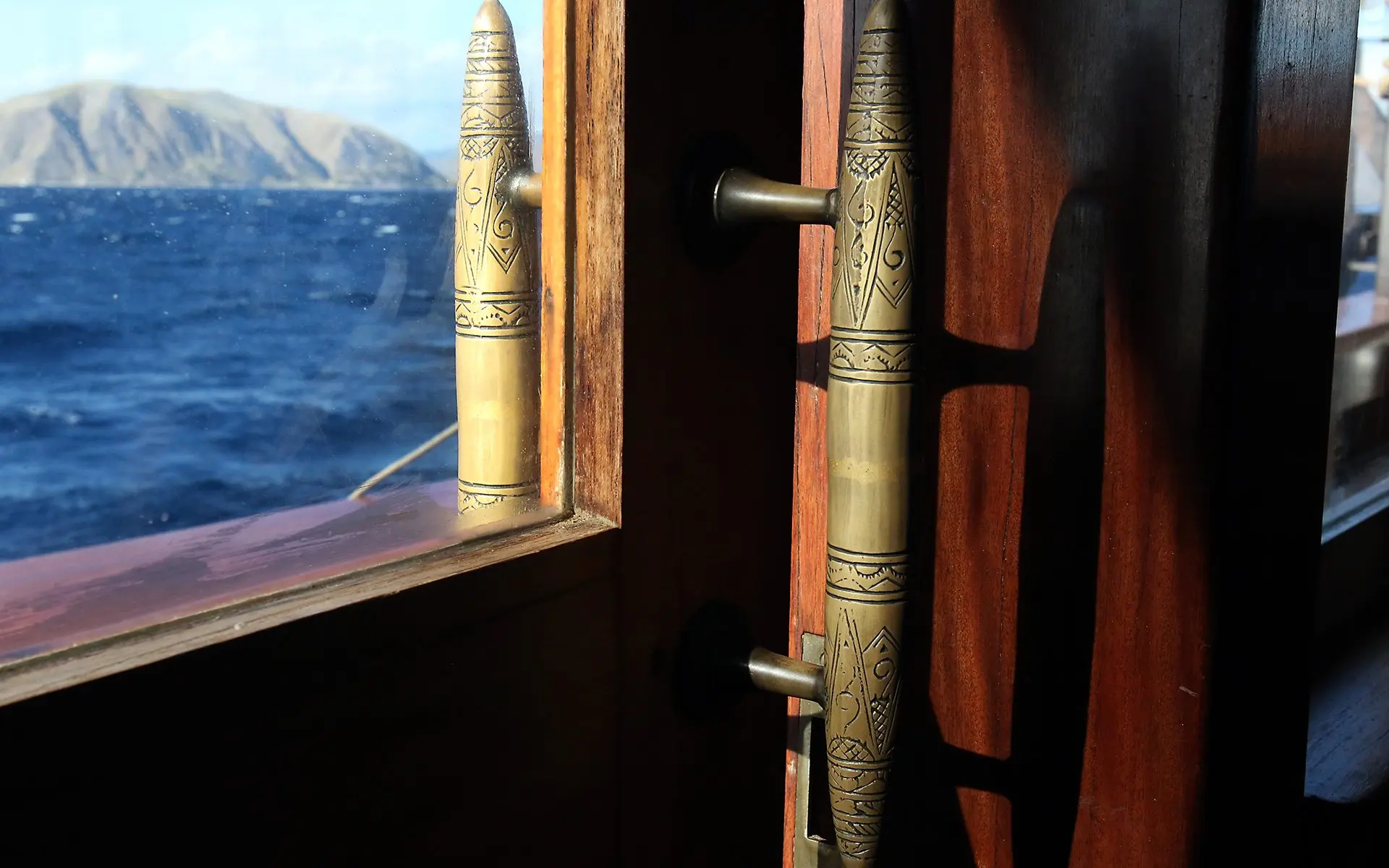 Tiare Liveaboard Wooden Interior Detail | Indonesia Juara Trip